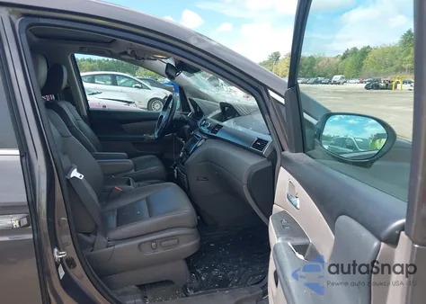 2016 Honda Odyssey Ex-L из США, поврежденный, VIN 5FNRL5H64GB169809